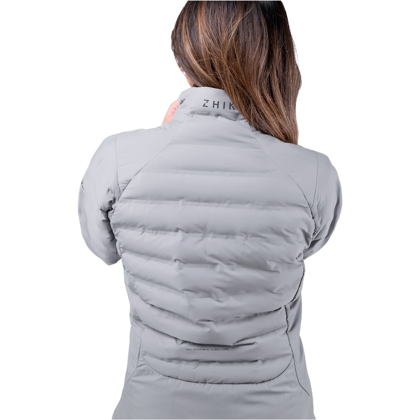 2025 Zhik Femmes Veste Isolée à Cellules JKT-0090-W-PLT - Platinum